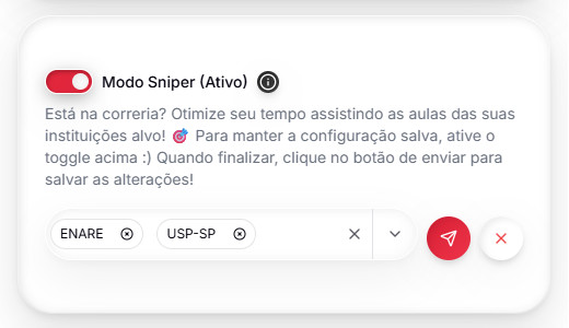 Modo Sniper